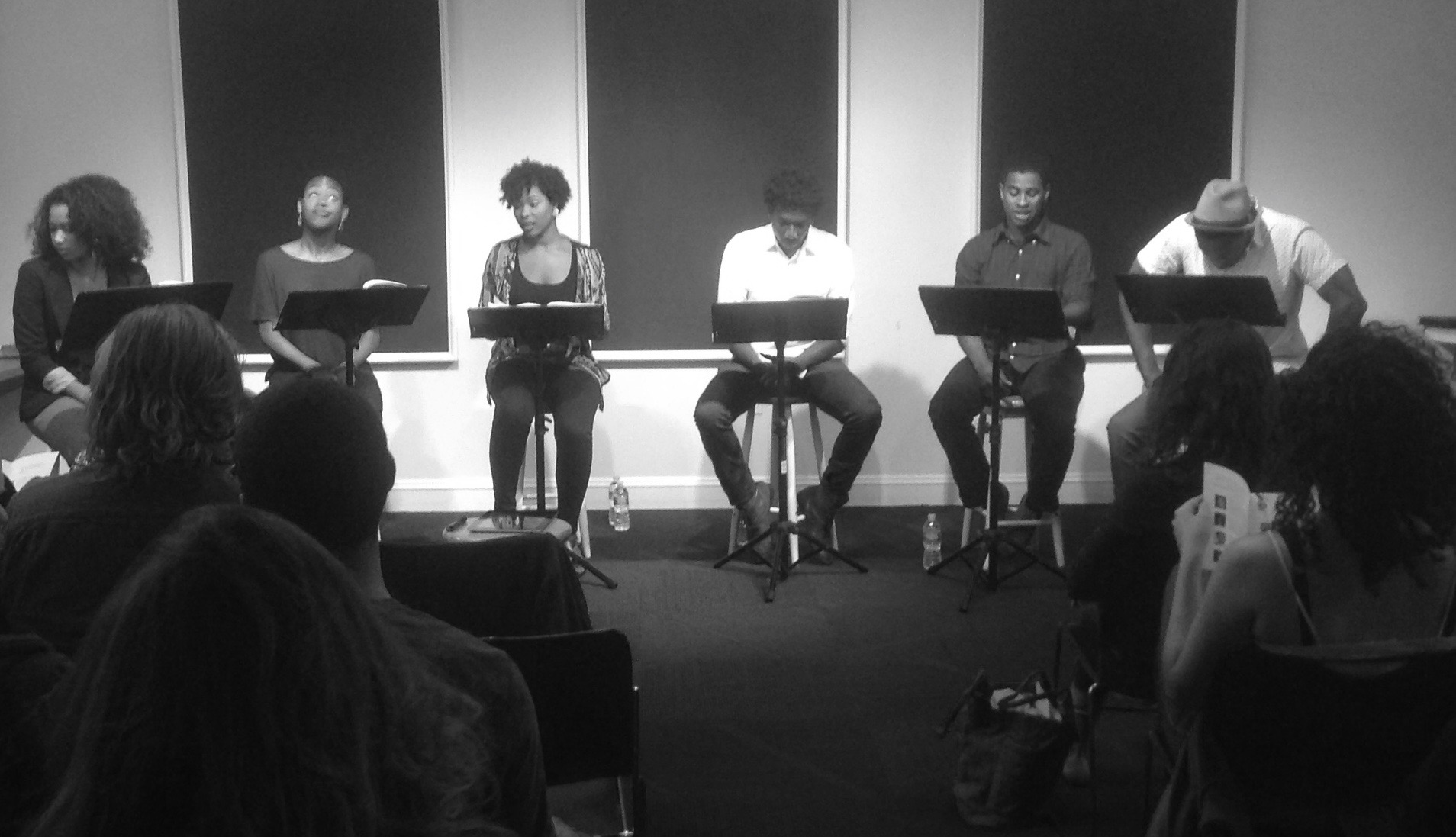 New York City workshop reading photo